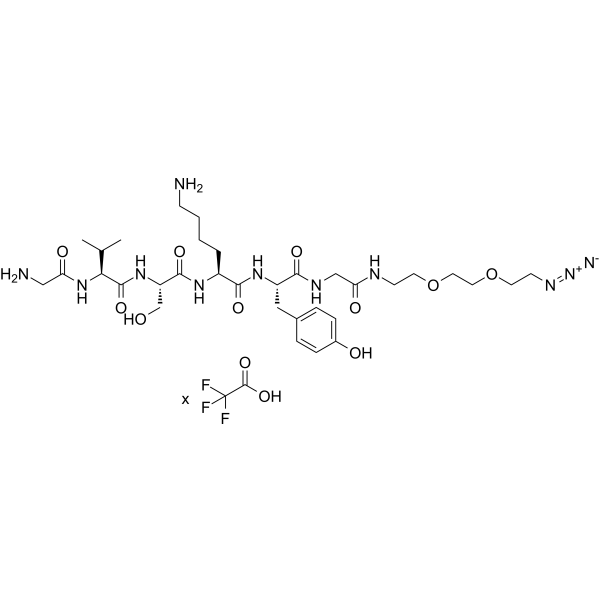 GVSKYG-PEG2-azide TFA